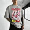 Dragon Ball Z "Majin Buu All Forms" Anime Black Oversized T-Shirt Oversized Streetwear Pop Rock Concert Fan Merch T-Shirt
