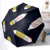 1pc Pencil Circle Open/Close Folding Umbrella, All- Portable Umbrella for & Men, Stylish Accessory (Holiday Gift) 8-Rib yy251213139