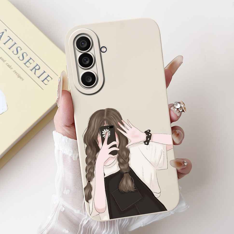 For Samsung Galaxy M56 5G 6.73" Case Cute Cartoon Animal Bow Soft Silicone Cover For Samsung M56 SM-M566B/DS Bumper Phone Shell