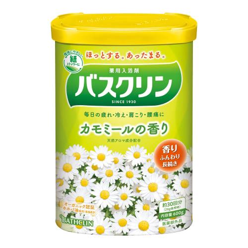 Basculin Bath Salt Chamomile Scent 600g  Approximately 30 Doses  Relieve Fatigue
