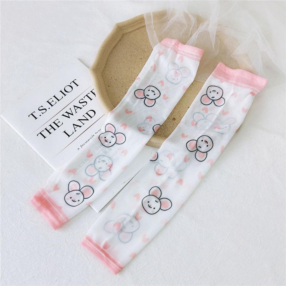 Lightweight And Breathable Ice Sleeves For Women'S Summer New Sunscreen Sleeves For Outdoor Cycling Driving Work Sun Protection Arm Protection