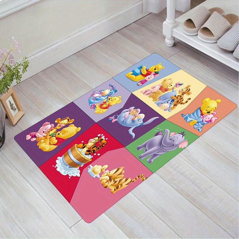 

1pc Disney Winnie the Pooh Pattern Carpet Area Rug Non-slip Carpet Hand Washable Floor Mat Suitable For Living Room Bedroom Home Decor Room 60cm by 90cm