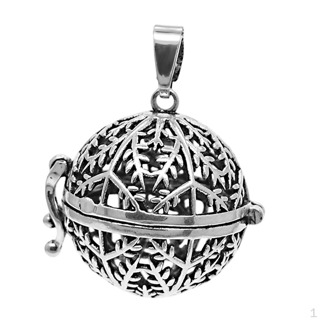 Bead Cages Pendants for Jewelry Making/Essential Oil Scent Diffuser Locket DIY