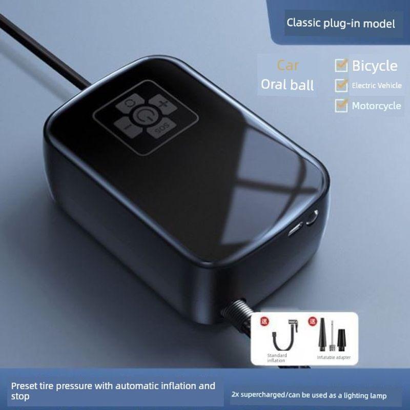 Car-Mounted Air Pump, Wireless Portable Car Air Pump, Electric Car Tire High-Pressure Inflator