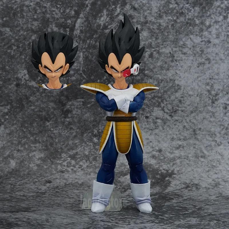 

Anime Dragon Ball Z Action Figures Super Saiyan Vegeta Figurine Pvc Statue Collection Decoration Model Toy Birthday Gift (As shown-4552)-