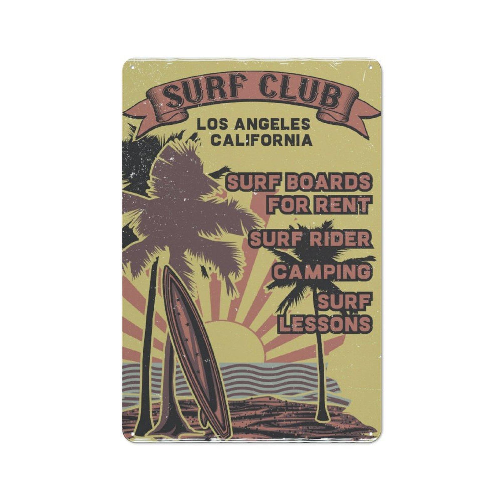 

1 Pack Rustic Vintage Tin Sign Crafted with Old Rust Details for Home or Storefront Walls, Select Size 20x30cm or 30x40cm 20*30CM