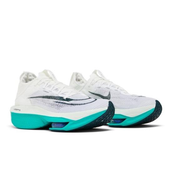 Nike Air Zoom Alphafly NEXT% 2 'White Clear Jade' DN3555-100 Herrenschuhe
