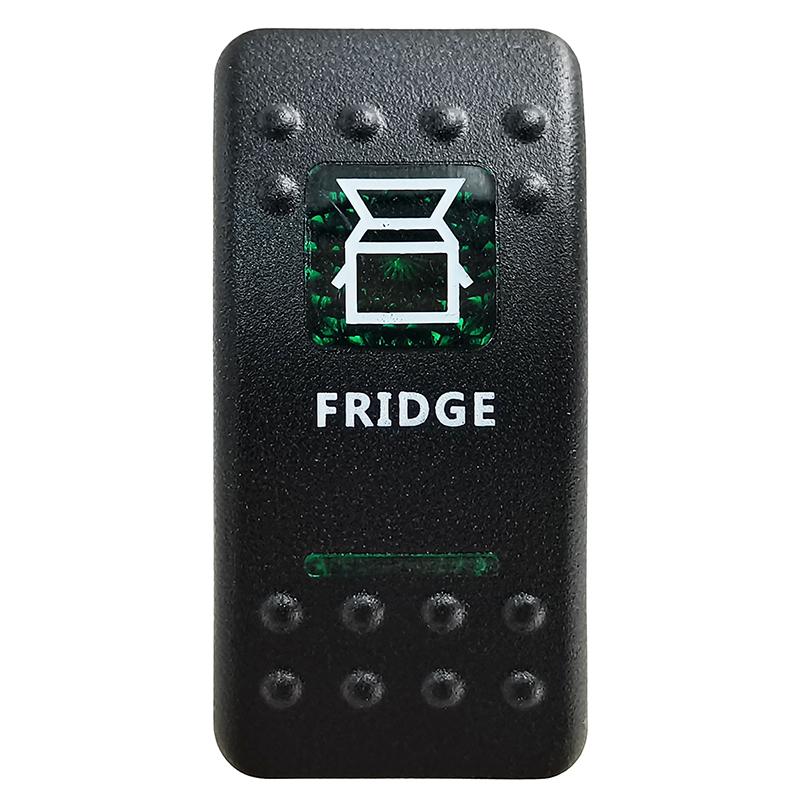 Green Led Light Bar Rocker Switch SPST 5Pins/DPDT 7Pins For Car Marine Boat IP68 NARVA Carling ARB Auto Parts Camper Replacement Switches4