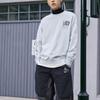 Li Ning Sweatshirts Unisex Coin Gray Crew Neck Moderate Regular AWDR384-3
