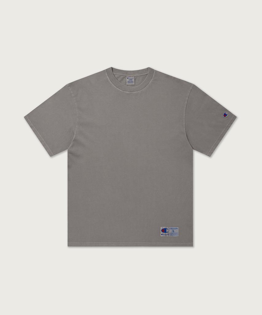 CHAMPION Jogtag Dyed Short Sleeve T-Shirt Beige