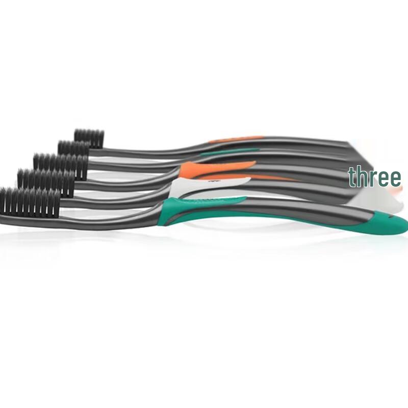 

Dr. Tooth DT703 Charcoal Floss Soft Toothbrush (5-Pack)