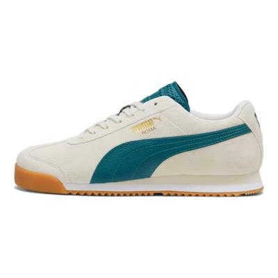 Roma Suede Alpine Snow Cold Green Unisex Tenisky Krémová Guma 398635-02