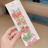 Fruit-Themed Mini Hair Ties for Little Girls – High Elasticity Rubber Bands