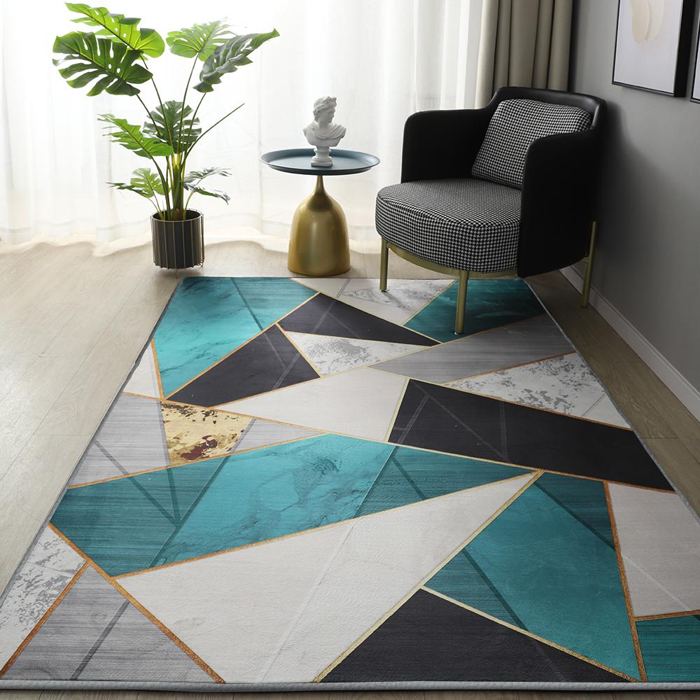 Luxury Modern Carpets for Living Room Fluffy Large Area Rugs Bedroom Carpet Home Decor Mat Soft Plush Bedroom Bedside Rug