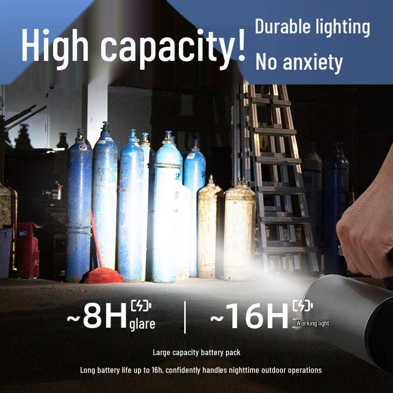 SupFire D8 Rechargeable Explosion-Proof LED Flashlight
