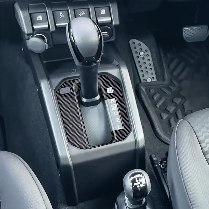 LHD RHD FOR SUZUKI Jimny Nomade 5/SIERRA 3 2025 2026 ABS black center control gear shift panle Interior Decoration accessories