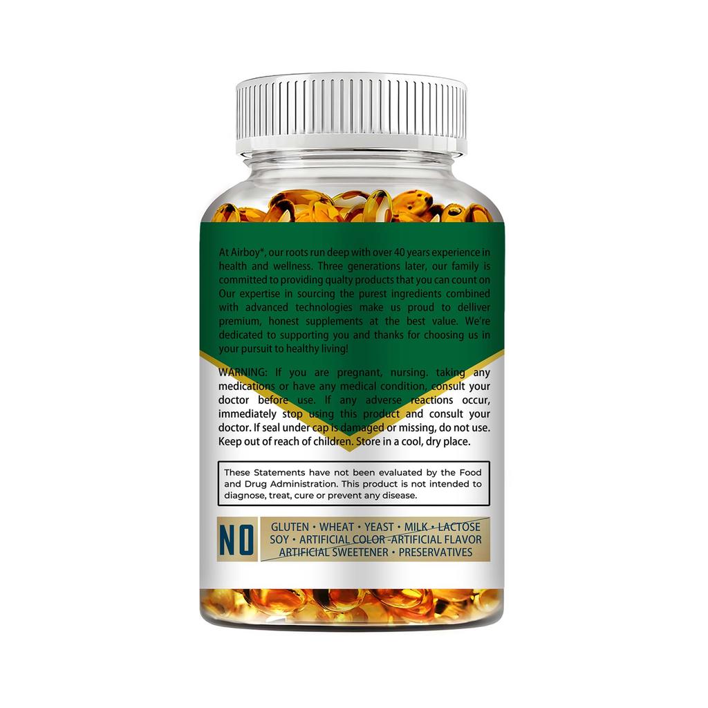 Airboy - Women's Nutritional Supplement Capsules - Vitamins and Minerals, Multipurpose Blend - Energy Supplement