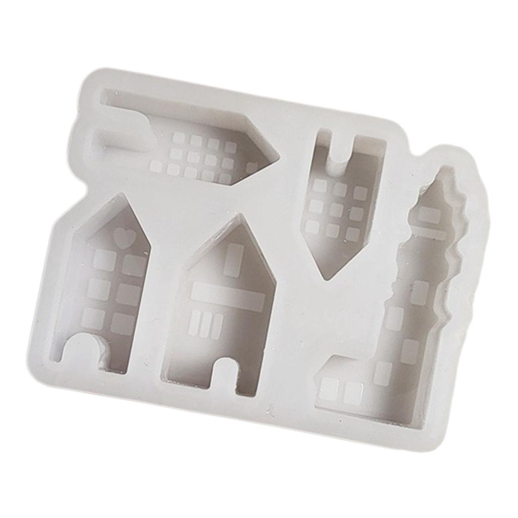 Silikonová forma na ozdobu ve tvaru velrybího domku Kreativní forma na velrybí domek pro DIY tvoření a projekty domácí dekorace
