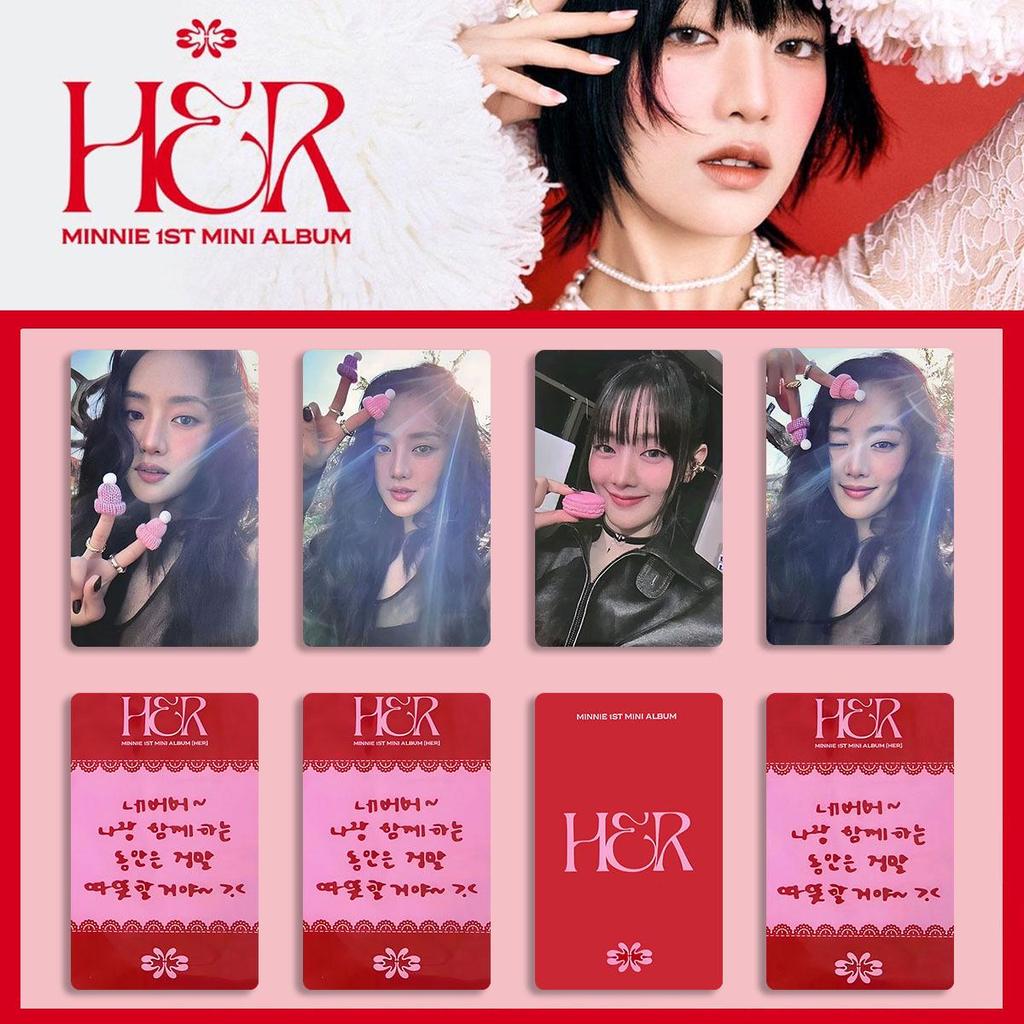 (G)I-DLE Minnie SOLO Photocard - HER Merchandise Bonus Photocard Kim Minnie