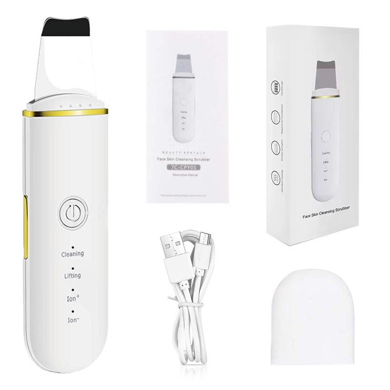 Ultrasonic Skin Scrubber | Blackhead Remover & Facial Pore Cleaner | Beauty Device Peeling Machine