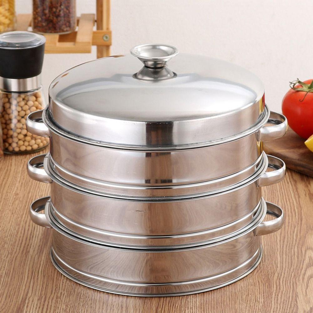 Steamed Stuffed Bun Food Steam Rack Thicken Rice Cooker Steamer Pot  For Soup Pot Milk Pot