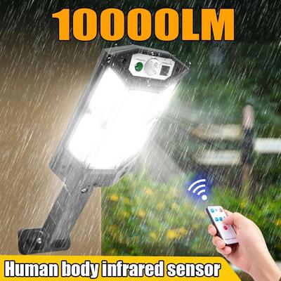 10000LM Solar LED Lamp Outdoor Solar Light PIR Motion Sensor Powerful Solar Garden Light Waterproof Sunlight Street Yard Lantern