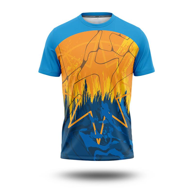 

Summer Football Sport T-shirt Men Clothing Street 3D Print Stripe Fashion Jersey Tee Novelty Fashion Men s Loose T Shirts 6XL