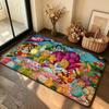 Classic Anime-A-alice In-W-wonderlandS Cute Carpet Bathroom Anti-slip Mat Door Mat Home Decoration Mat Entrance Door Mat