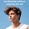 V700 Wireless Earbuds V5.5 Single Open Ear Headphones With Earhooks CVC6.0 Noise Reduction Lightweight IPX5 Waterproof Earphones
