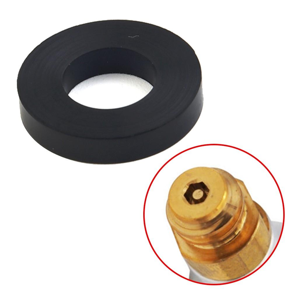 Washer Sealing Rings 2pcs Black For Replacement Seal Silicone Parts