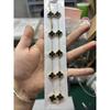 High-end Ten-flower Necklace Double-sided Four-leaf Clover Clavicle Chain Luxury High-end Women's Necklace
