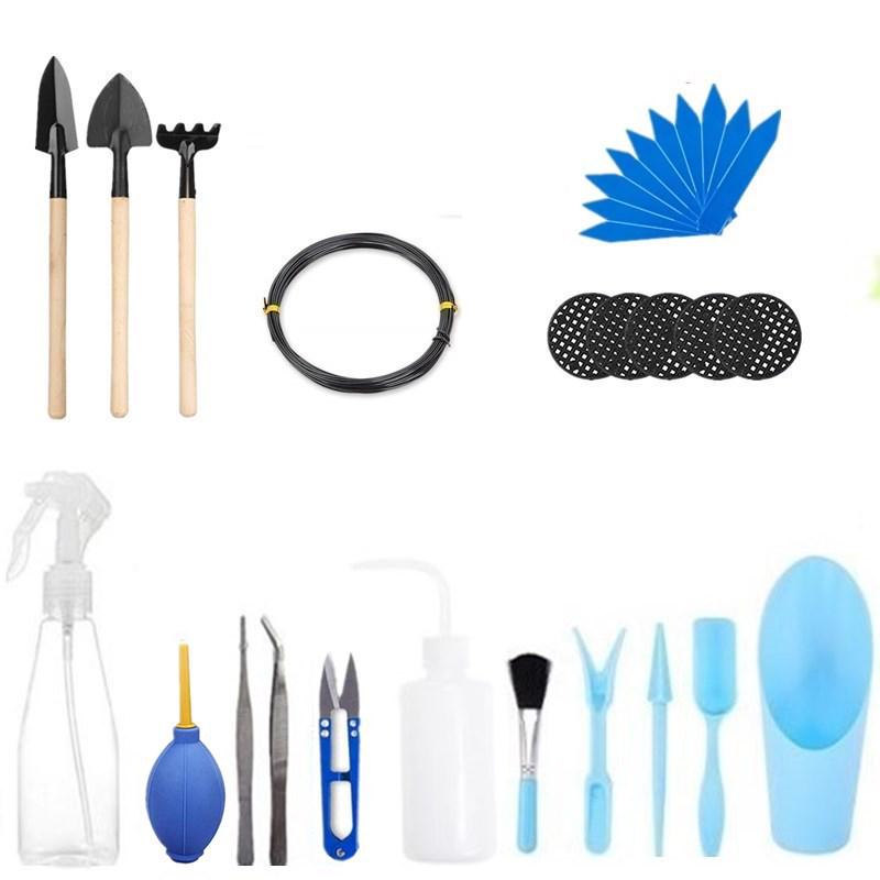 Succulent Care Mini Tool Set: Complete Gardening Kit for Micro-Landscapes & Flower Care