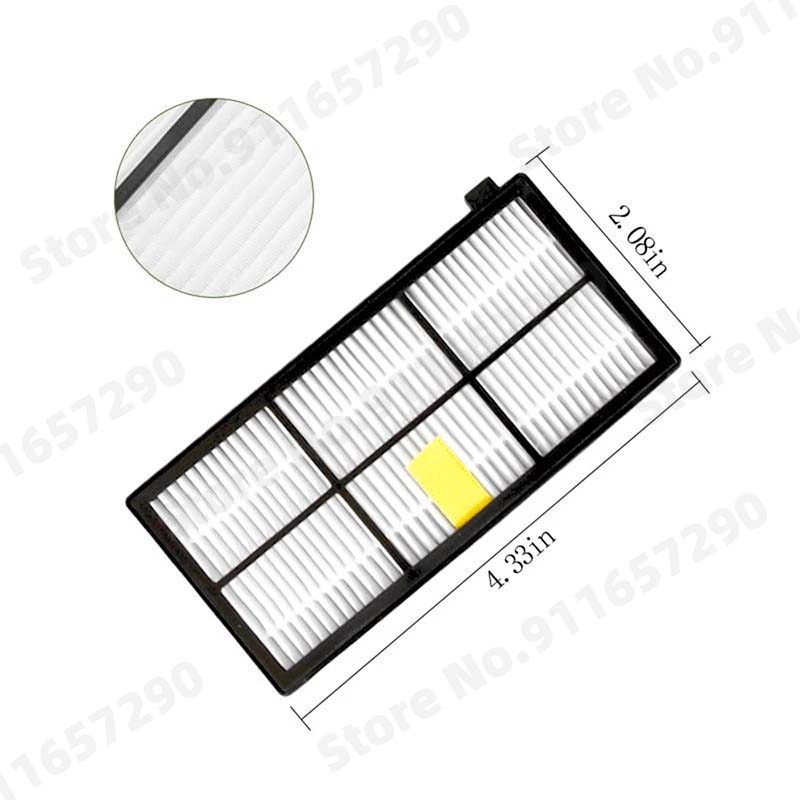 Hauptseitenbürste Hepa-Filter für iRobot Roomba 800 900 Serie 860 870 880 890 960 966 980 Teile Roboterstaubsauger Zubehör