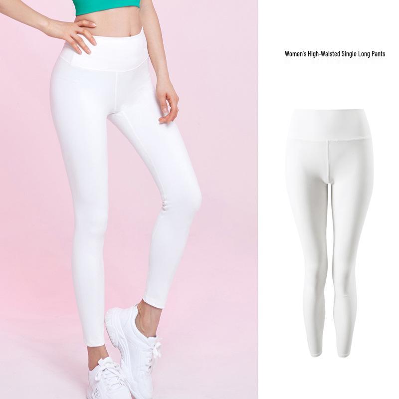 

Женские плавки с высокой посадкой, быстросохнущие, с контролем живота и длинными штанинами L белый