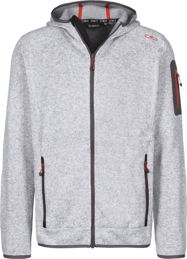 CMP Man Jacket Knitted Fix Hood (3H60847N)
