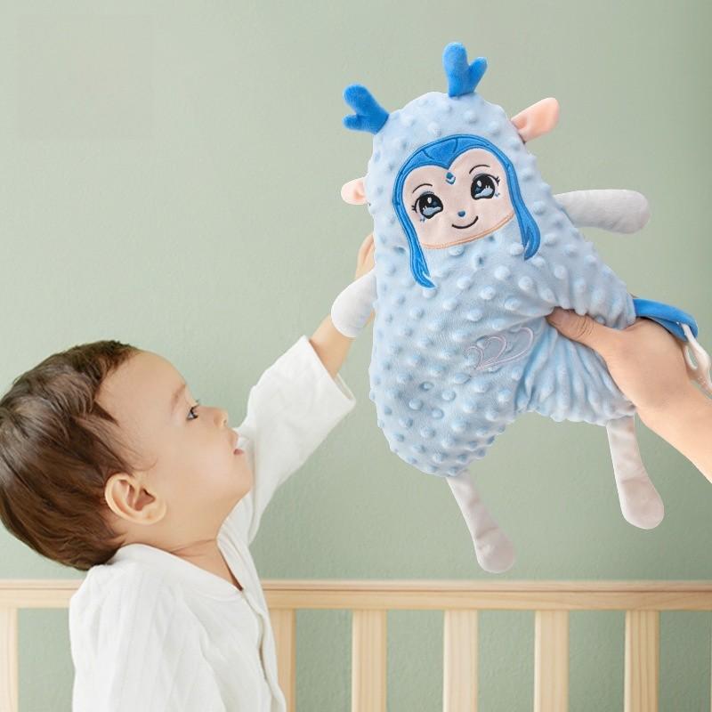 Plush Baby Sleep Toy With Animal Characters For Infant Nap Comfort