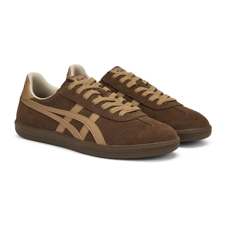 ONITSUKA TIGER Tokuten Retro Versatile Durable Low-Top Lifestyle Casual Shoes Unisex Sneaker Dark-Brown 1183C562-200