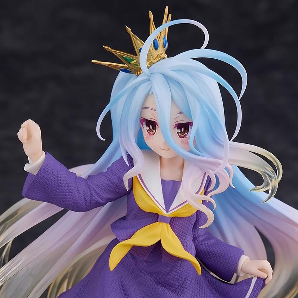 19CM Anime NGNL No Game No Life White "Figure Anime PVC Anime Action Figures Model Collection Ornament Anime Model Toys Gifts