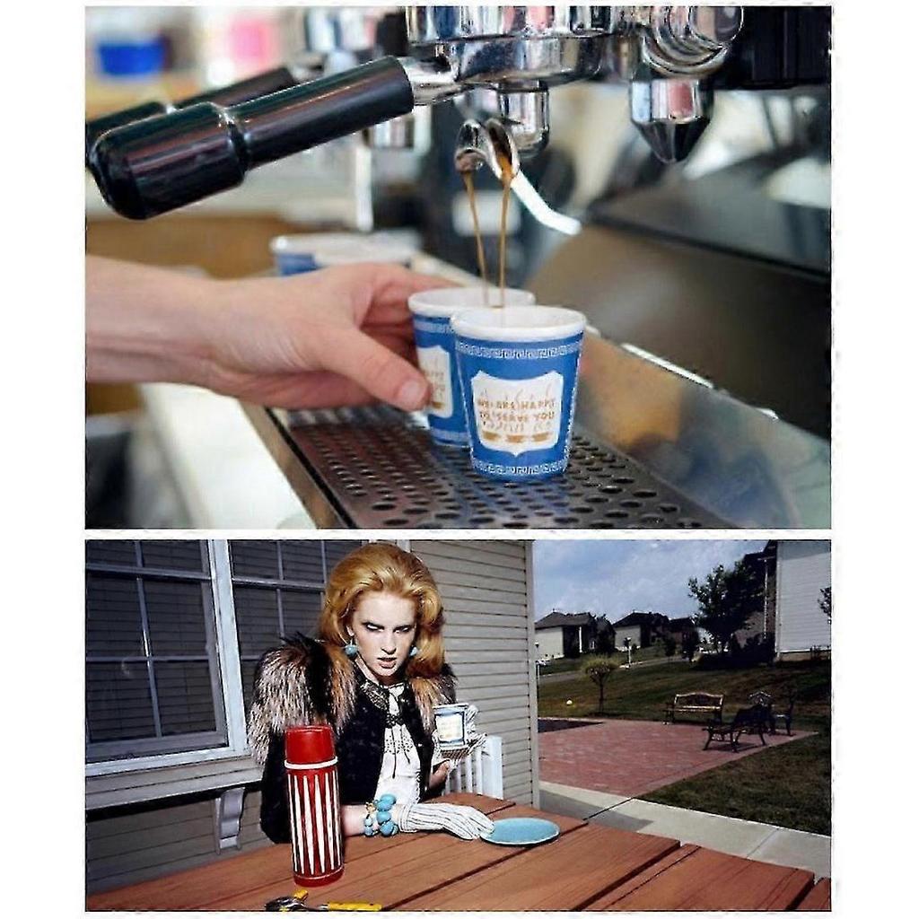300ml Ceramic Cup We are Happy to Serve You Coffee Cup for Kitchen Coffee Shop