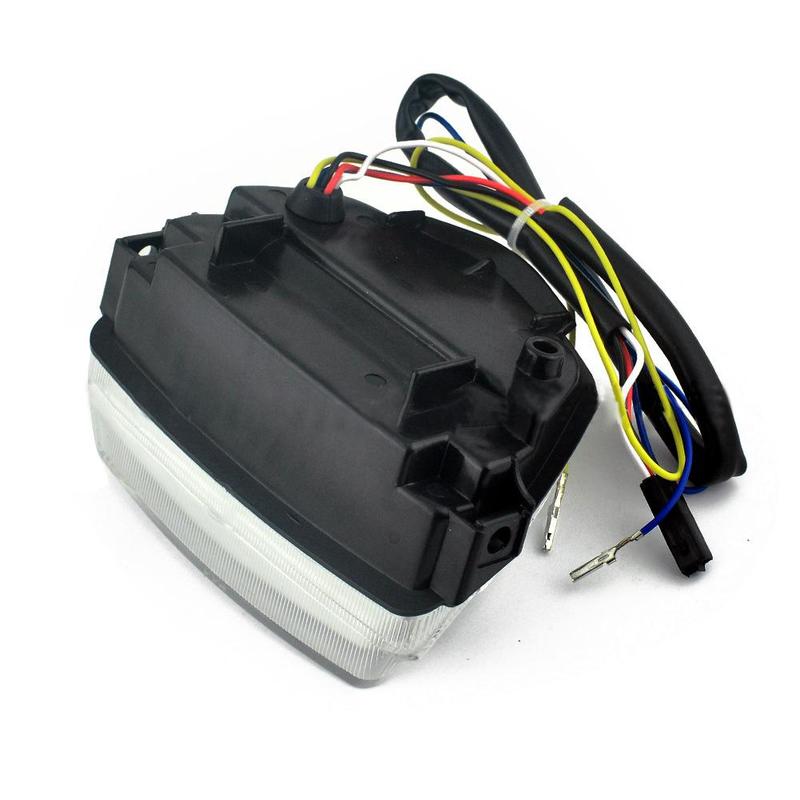 Clear Rear Led Tail Brake Stop Light Taillight Lamp Turn Signals Lighting 12V Fit for Honda CBR1000RR 2008 2009 2010-2016