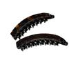 2026 Korean Retro Large Acetate Banana Clip for Thick Hair - Textured High-End Twist Style