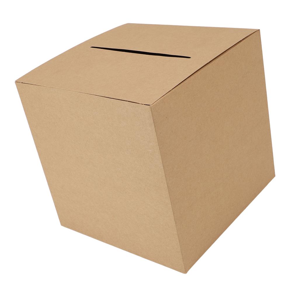 Wedding Card Box Paper Multifunctional Gift Card Receiving Box for Baby Showers Birthdays