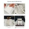 50 PC of Coffee Utensils Ear-hanging Coffee Filter Bags Hand-brewed Coffee Powder Food-grade Filter Bags Ear-hanging Coffee Bags