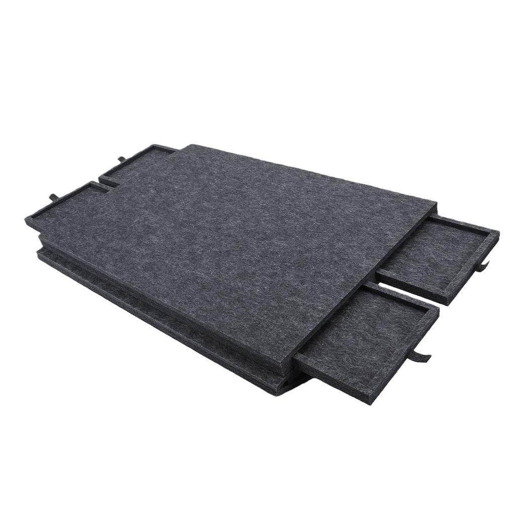 Puzzle Board with Dust Cover and 4 Drawers Portable Jigsaw Puzzle Workstation Felt Mat for Home