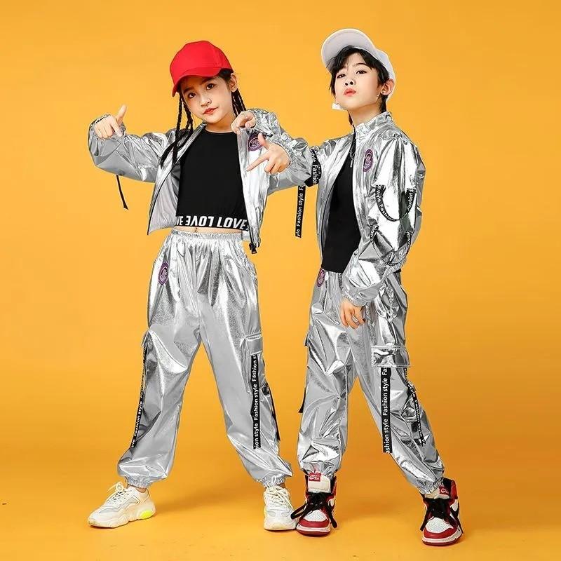 Kid's 2 Piece Printed Suit Short Sleeve Button Up Top Wide Leg Pants Suit Set Pajamas Home Casual Suit