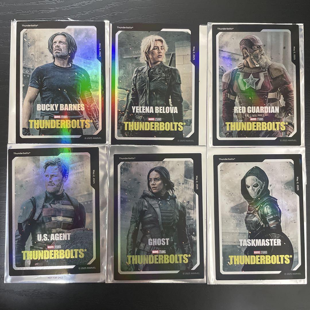 

[USED] Thunderbolts IMAX Theater Bonus Collectible Card Complete Set