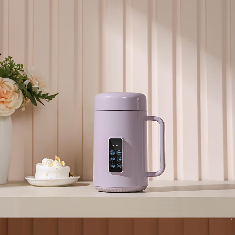 Versatile Electric Health Pot Compact Multi-Function For Cooking Rice Tea Soup & More 500W Power Ceramic Liner 12-Hour Timer Quiet Operation