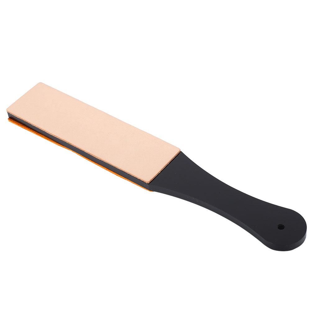 Manual Shaver Sharpening Board Double Size PU Leather Razor Straight Strop Belt Knife Sharpener