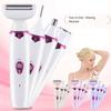Rechargeable Body Hair Shaver Multifunctional Electric Hair Removal Device Arm Leg Face Shaving Tool For Smooth Shaving