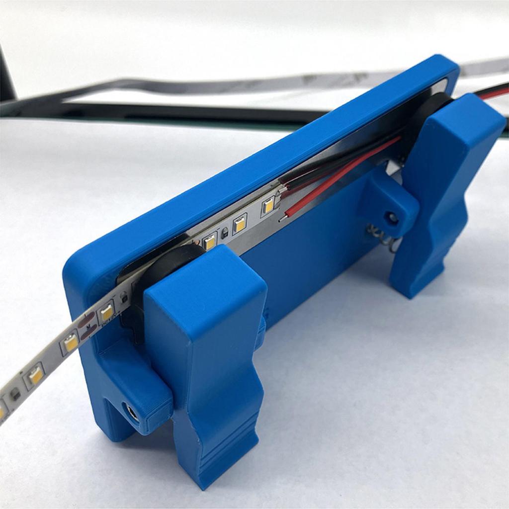 LED Soldering Station Lighted Circuit Board Holder Non Slip Base Alligator Clips Tool for Electronics Repair Welding LED Strip